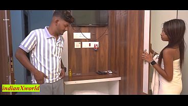 Kamwali aunty and boss hindi HD chudai video